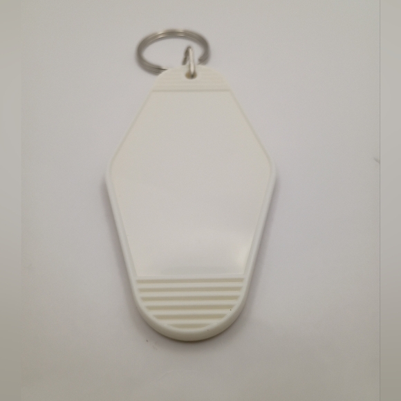 Motel Keychain Custom Retro Styled White Strawberry Shortcake Blueberry Muffin - Picture 2 of 2